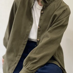 Surchemise Coton Col Montant