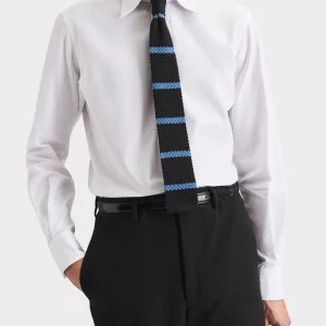 CHEMISE COL LARGE EN COTON ROYAL OXFORD - BLANCHE