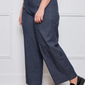 Pantalon Poches Plaquées - TU du 44 au 50