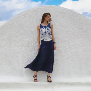 LA JUPE | SE PERDRE DANS LE BLEU