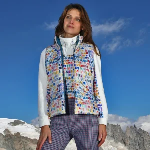 LA DOUDOUNE SANS MANCHES | DE GLACE ET DE COULEURS