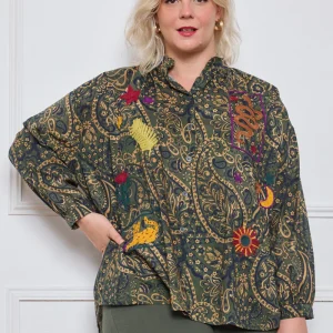 Chemise Motifs Colorés - TU du 44 au 50