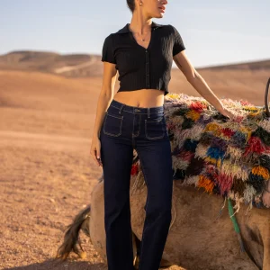 Jean Wide Leg Brut Kezia