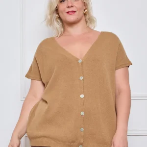 Gilet sans Manches Fluide - TU du 44 au 50