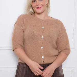 Gilet Camel Grande Taille - Taille Unique 44-50