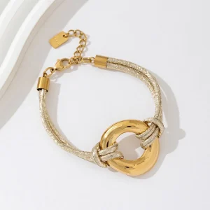 Bracelet Anneau Or