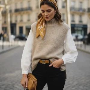 Pull Sans Manches Mathilde