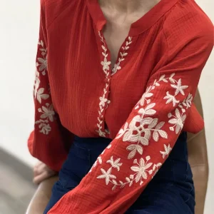 Chemise Col Tunisien