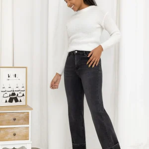 Jean Noir Revers Bas