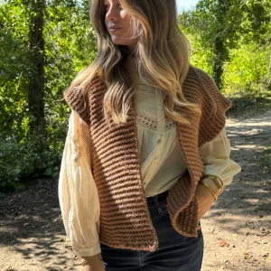 Gilet Ample Tricot