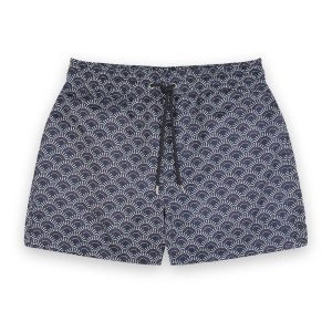 Short de bain - Ecume bleu