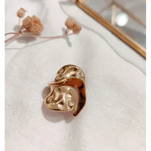 Bague Effet Martelé