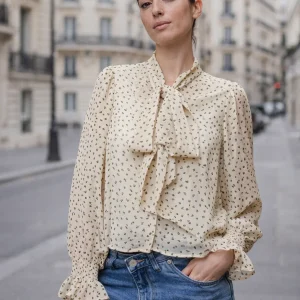 Blouse Pois Raffinée