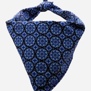 Blue Bandana - Indigo Floral