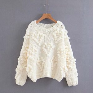 Bohème pull crochet