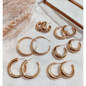 Créoles Dorées Femme