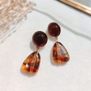 Boucles d'Oreilles Galet