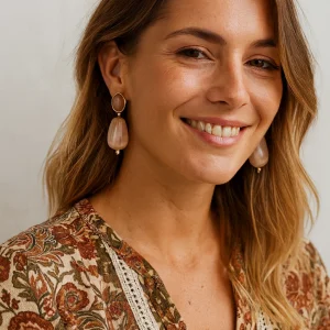 Boucles Goutte Résine