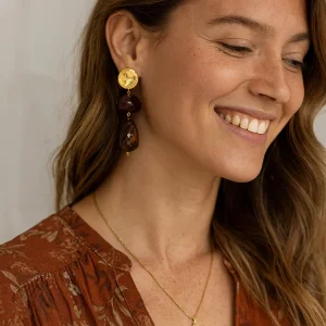 Longues Boucles Marron