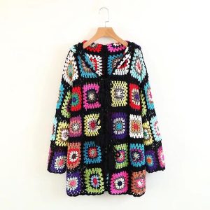 Cardigan boheme chic