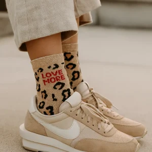 Chausettes Imprimées Léopard