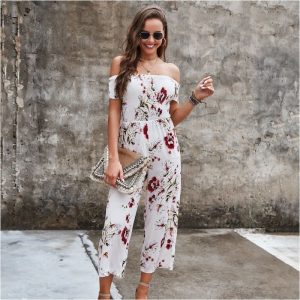 Combinaison bohème blanche