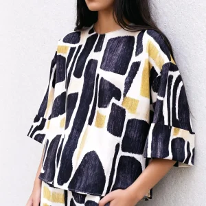 Blouse tendance blanche élégante