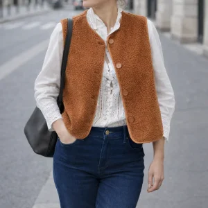 Gilet Cosy Boutonné