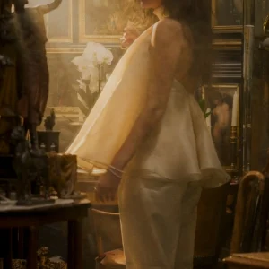 Haut Dos Nu en Organza de Soie