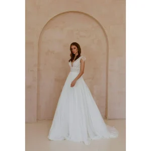 Mariage bohème romantique robe de mariée