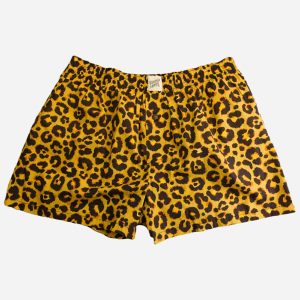 Men's Boxer Shorts - Leopard Skin