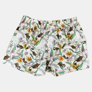 Men's Boxer Shorts - Nag Apie White
