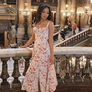 Robe Fleurie  Vintage d'Eté