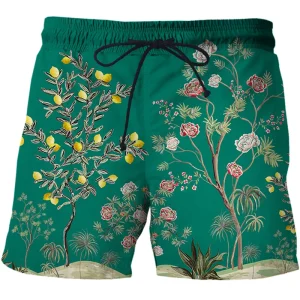 Maillot De Bain Short  Floraison