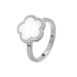 Bague Fleur  Retro Cartoon (Acier)