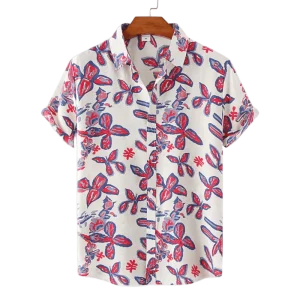 Chemise a Fleur Homme  Fleur Dessin