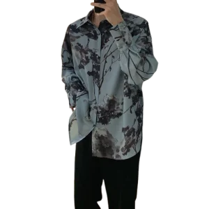 Chemise A Fleur Homme  Cartoon