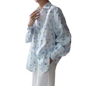 Chemise A Fleur Homme  Pétale