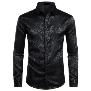 Chemise a Fleur Homme  Epuré