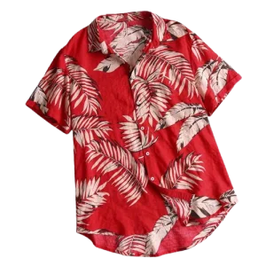 Chemise A Fleur Homme Tropicale