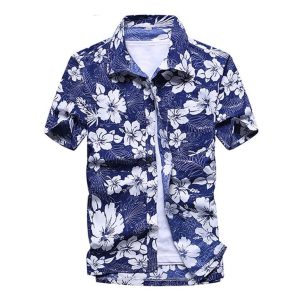 Chemise A Fleur Homme Fashion