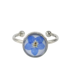 Bague Fleur  Vintage (Zinc)