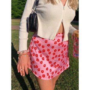 Jupe Fleurie  Marguerite Coréenne