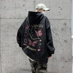 Pull Fleuri Premium  Papillon