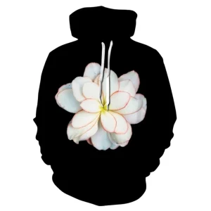 Pull Fleuri  Pétale de Fleur Epuré