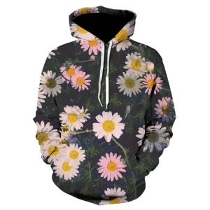 Pull Fleuri  Pétale de fleur Marguerite