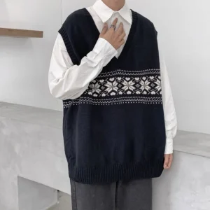 Pullover Fleuri  Vintage