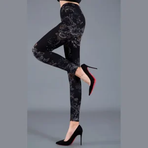 Legging Fleuri  Femme Fashion
