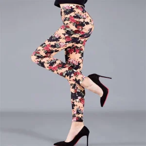 Legging Fleuri  Sport Coloré