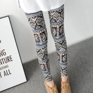 Legging Fleuri  Vintage
